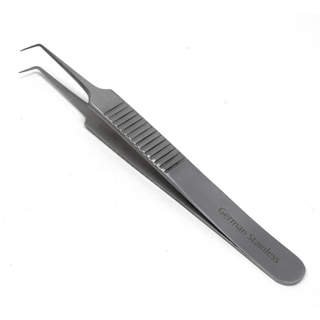 A2Z Scilab Volume Eyelash Lash Right Angled Fine Point Tweezer Ridged Grip A2Z-ZR307